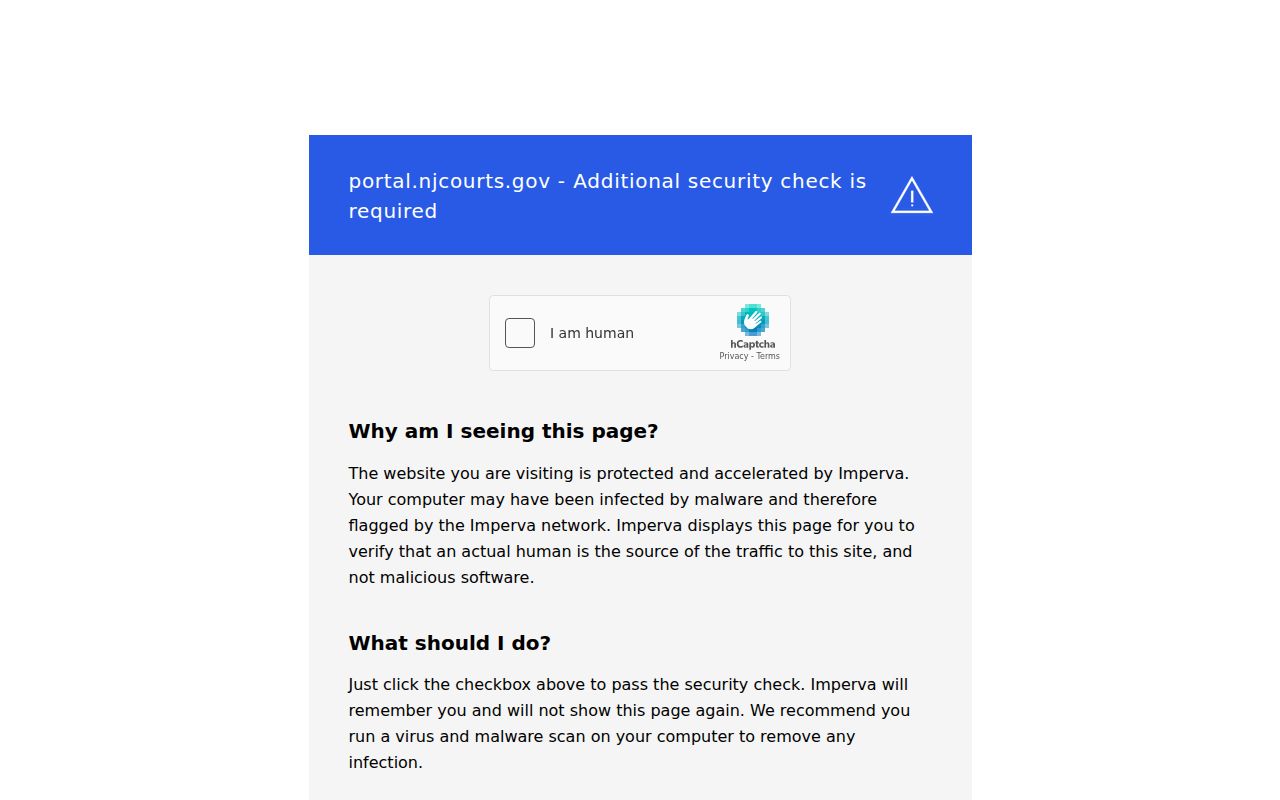 Atlantic County criminal history search in Promis Gavel Public Access